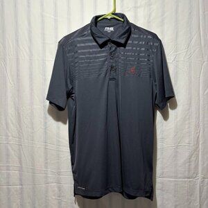 Ping Alabama Crimson Tide Golf Polo Mens Med ~ Grey Performance Shirt Sensorcoo